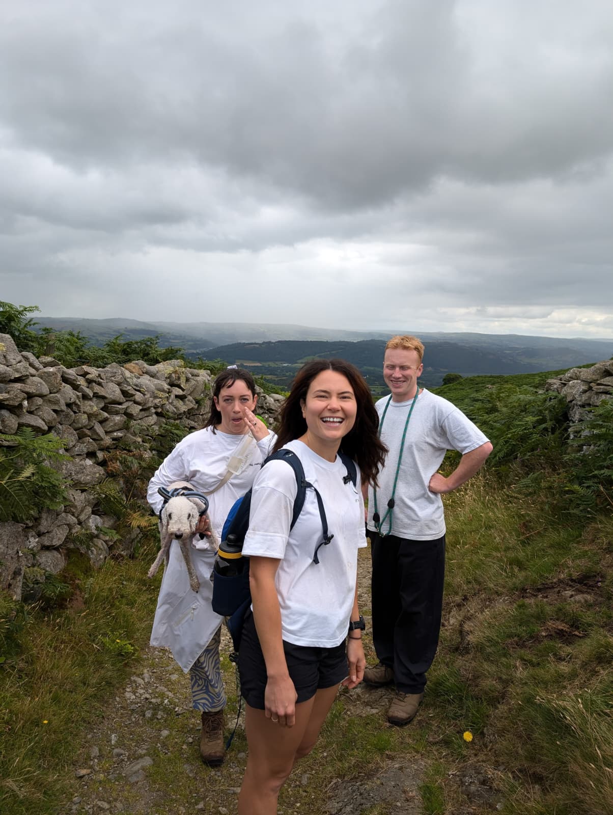 After getting chased by a couple of goats in Wales