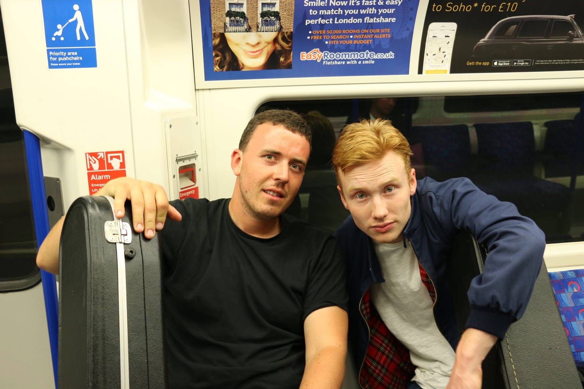 On the way back from Camdengig in London